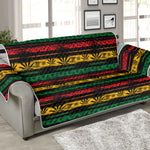 Rastafarian Hemp Pattern Print Sofa Protector