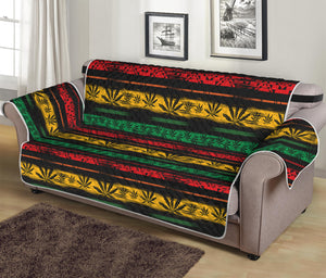 Rastafarian Hemp Pattern Print Sofa Protector