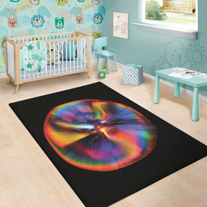 Rave Bubble Print Area Rug