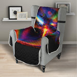 Rave Bubble Print Armchair Protector