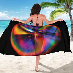 Rave Bubble Print Beach Sarong Wrap