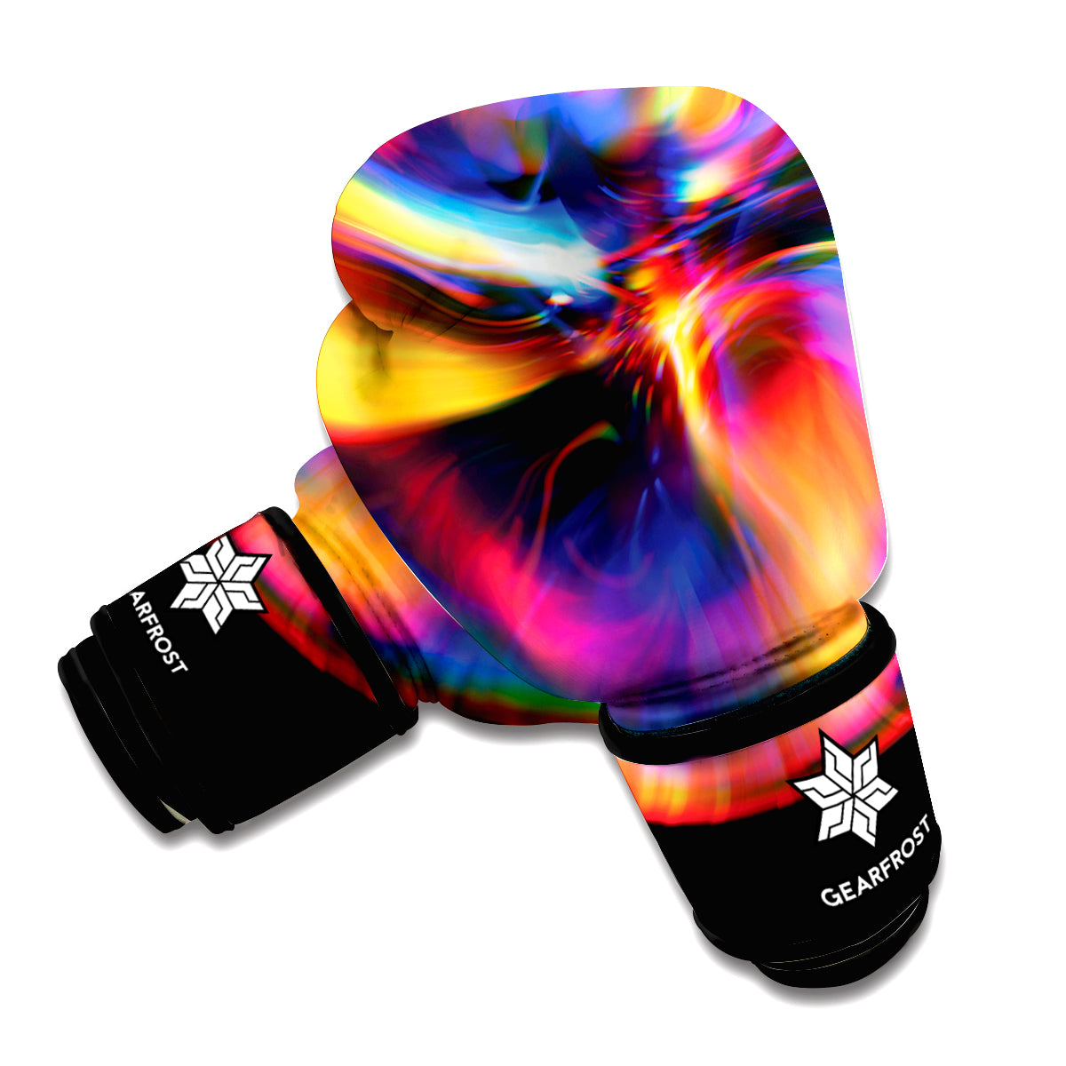 Rave Bubble Print Boxing Gloves