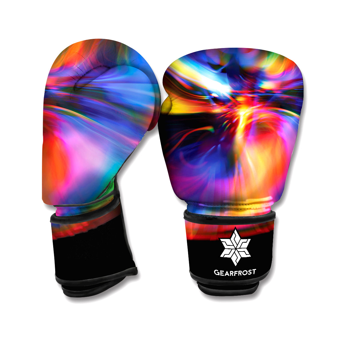 Rave Bubble Print Boxing Gloves