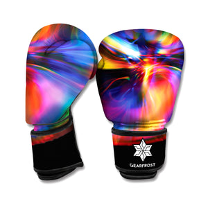 Rave Bubble Print Boxing Gloves