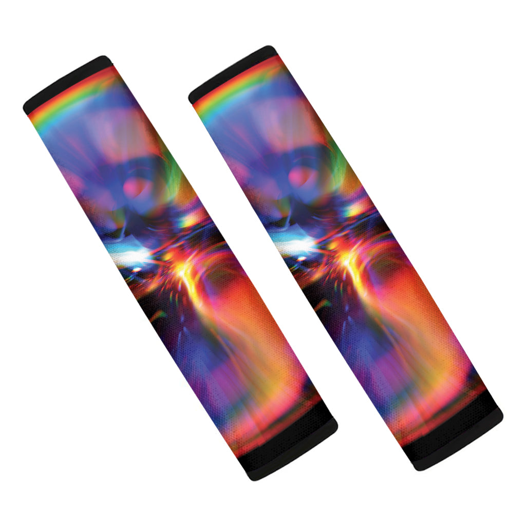 Rave Bubble Print Car Seat Belt Covers