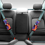 Rave Bubble Print Car Seat Belt Covers