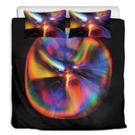 Rave Bubble Print Duvet Cover Bedding Set