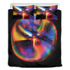 Rave Bubble Print Duvet Cover Bedding Set