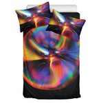 Rave Bubble Print Duvet Cover Bedding Set