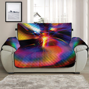 Rave Bubble Print Half Sofa Protector