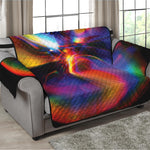 Rave Bubble Print Loveseat Protector