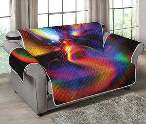 Rave Bubble Print Loveseat Protector