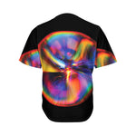 Rave Bubble Print Men's Baseball Jersey