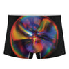 Rave Bubble Print Men's Boxer Briefs