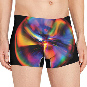 Rave Bubble Print Men's Boxer Briefs