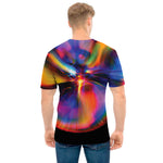 Rave Bubble Print Men's T-Shirt