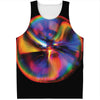 Rave Bubble Print Men's Tank Top