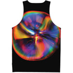 Rave Bubble Print Men's Tank Top