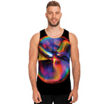 Rave Bubble Print Men's Tank Top