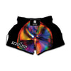 Rave Bubble Print Muay Thai Boxing Shorts