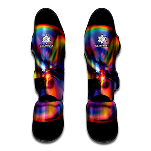 Rave Bubble Print Muay Thai Shin Guard