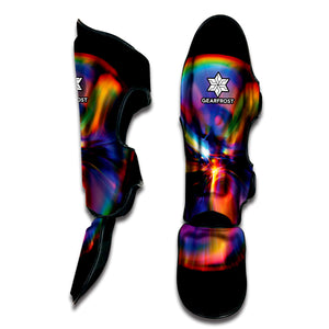 Rave Bubble Print Muay Thai Shin Guard