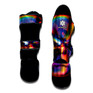 Rave Bubble Print Muay Thai Shin Guard