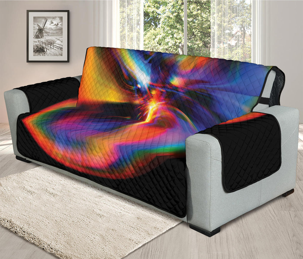 Rave Bubble Print Oversized Sofa Protector