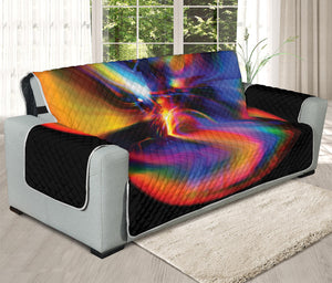 Rave Bubble Print Oversized Sofa Protector