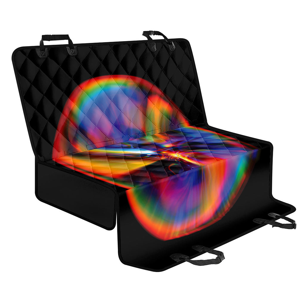 Rave Bubble Print Pet Car Back Seat Cover