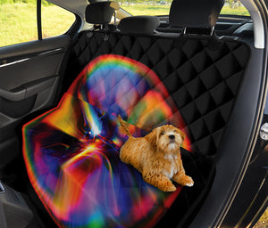 Rave Bubble Print Pet Car Back Seat Cover