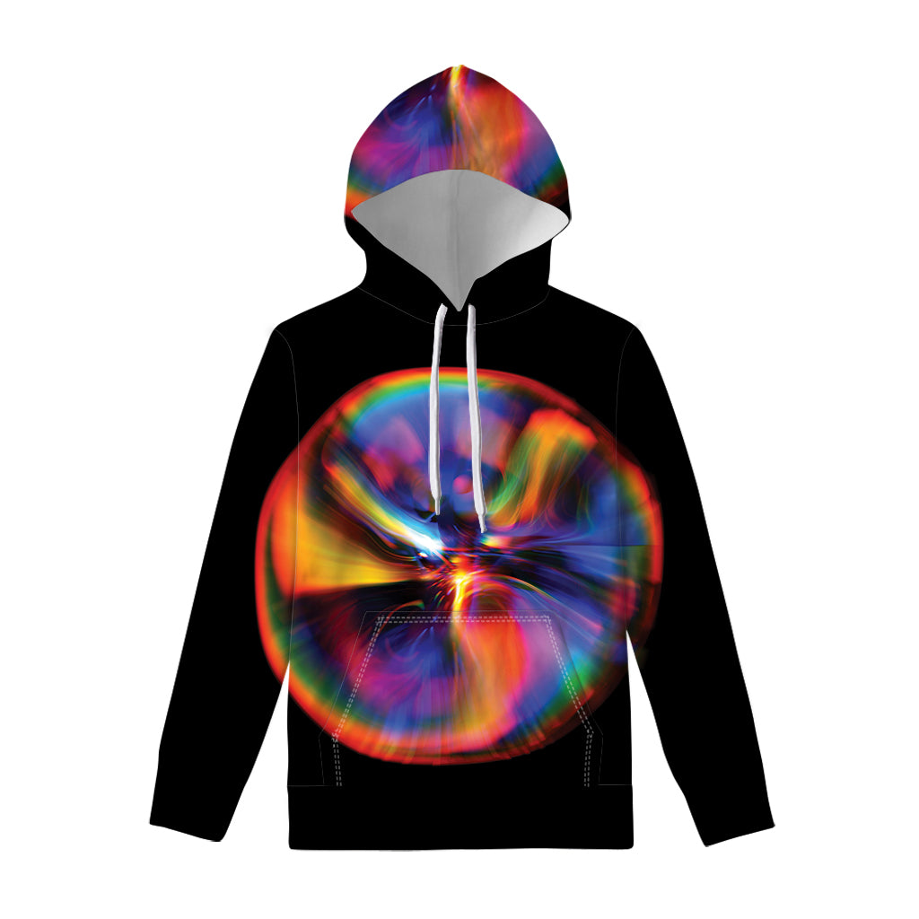 Rave Bubble Print Pullover Hoodie