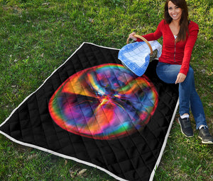 Rave Bubble Print Quilt