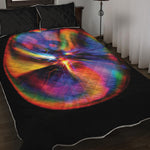 Rave Bubble Print Quilt Bed Set