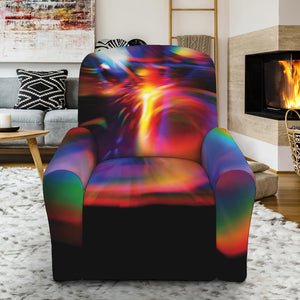 Rave Bubble Print Recliner Slipcover