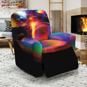 Rave Bubble Print Recliner Slipcover