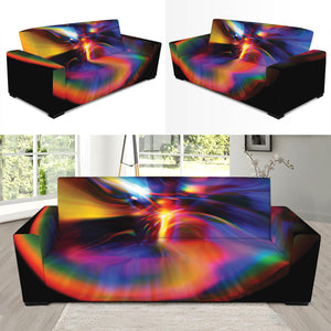 Rave Bubble Print Sofa Slipcover