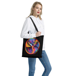 Rave Bubble Print Tote Bag