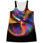 Rave Bubble Print Women's Racerback Tank Top