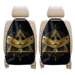 Raven Masonic Eye Print Car Seat Organizers