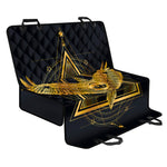 Raven Masonic Eye Print Pet Car Back Seat Cover