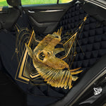 Raven Masonic Eye Print Pet Car Back Seat Cover