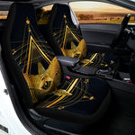 Raven Masonic Eye Print Universal Fit Car Seat Covers