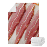 Raw Bacon Print Blanket