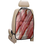 Raw Bacon Print Car Seat Organizers