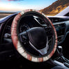 Raw Bacon Print Car Steering Wheel Cover