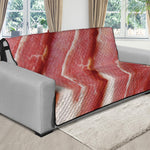 Raw Bacon Print Futon Protector