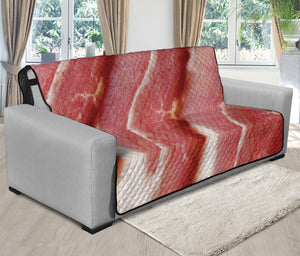 Raw Bacon Print Futon Protector