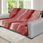 Raw Bacon Print Futon Protector