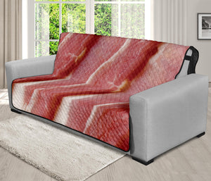 Raw Bacon Print Futon Protector